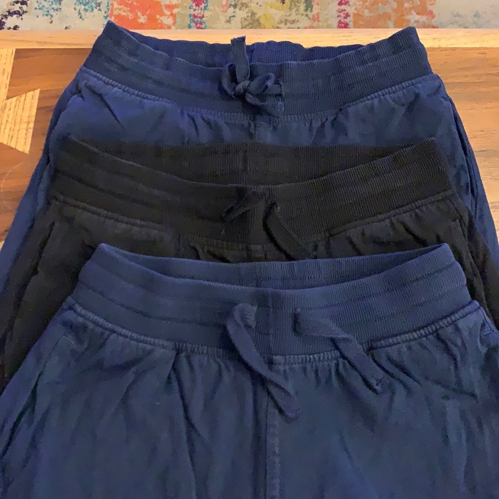 Three Pack of H&M Organic Cotton joggers
